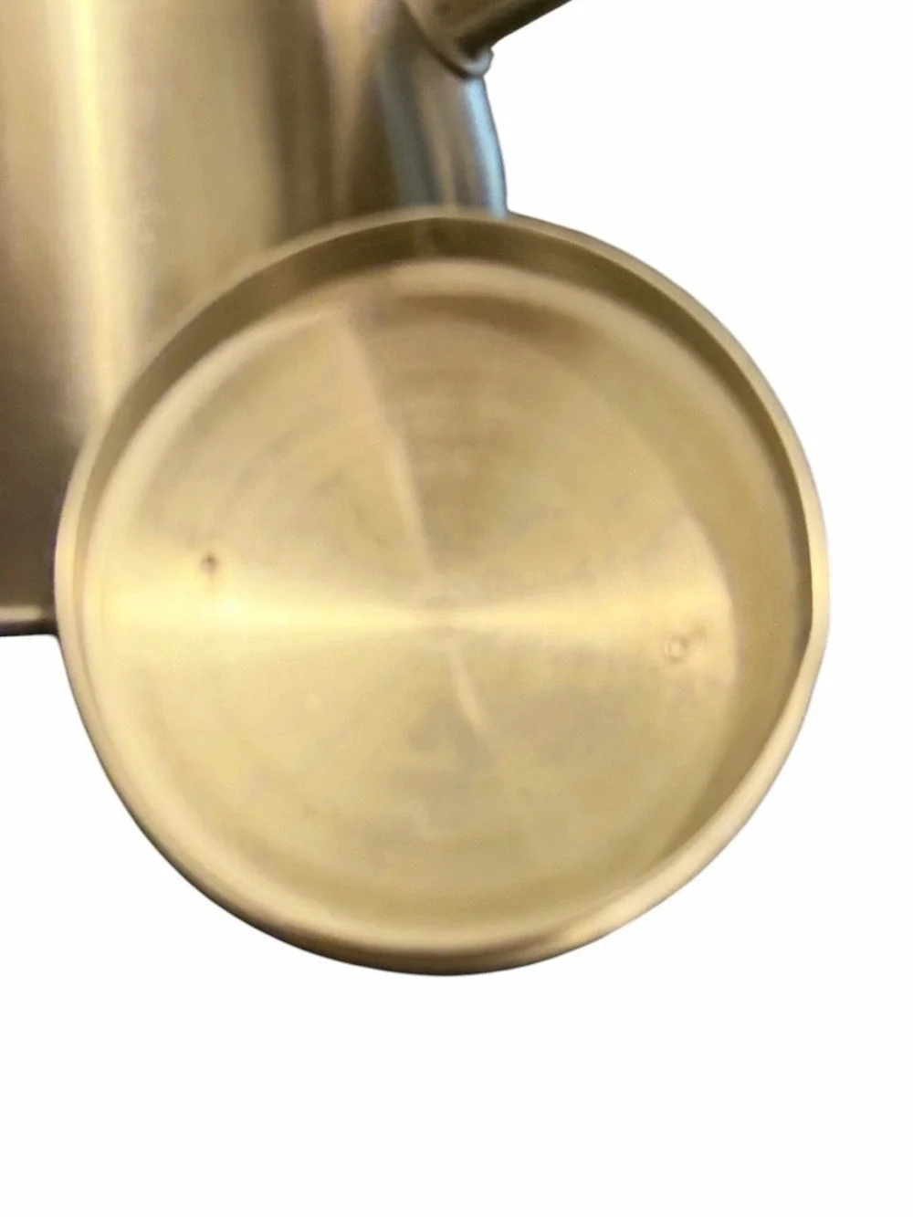 Masterclass Brushed Stainless Steel Whistling Tea Kettle Red Ergo Handles